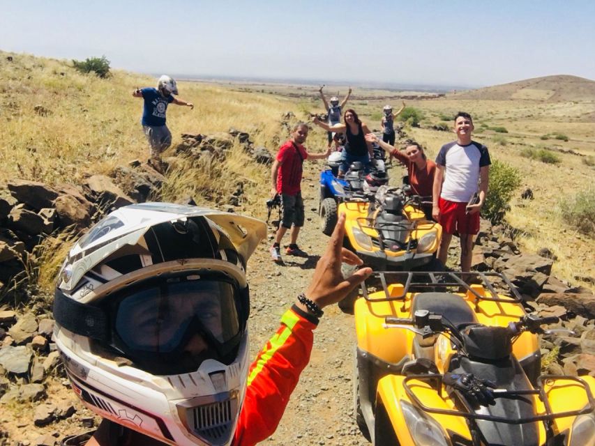 From: Marrakech: Lalla Takerkoust Lake Quad Bike Experience - Returning by another track