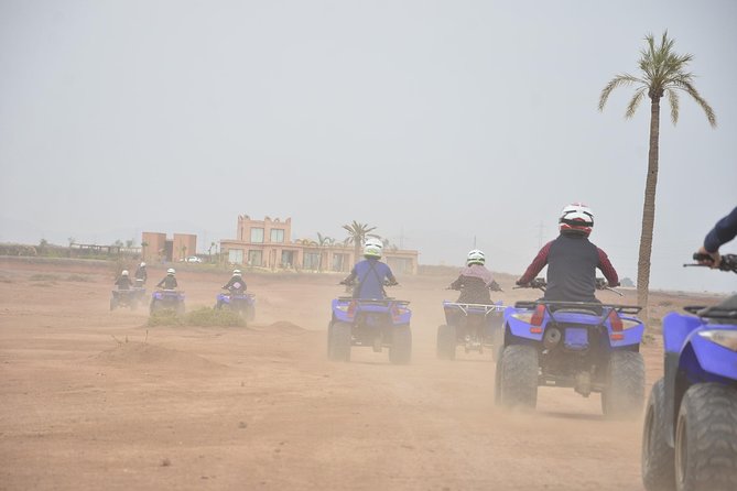 From Marrakech: Palm Grove Quad Bike and Camel Ride Tour - Mint tea at the halfway point