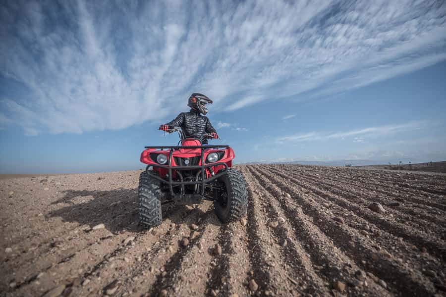 From Marrakech: Premium Agafay Desert Half-Day Quad Biking - What Agafay gives you that Marrakech cannot