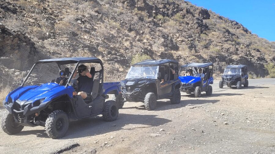 From Maspalomas: Volcanic Landscapes 4-Seater Buggy Tour - What the Yamaha Wolverine adds