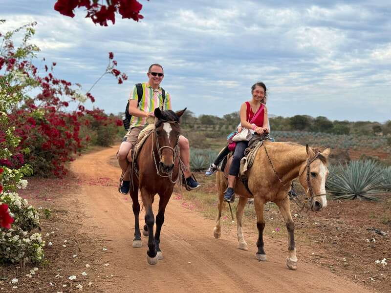 From Mazatlan: ATV & Horse Back riding with Tequila Tasting - Lunch with machaca burritos and flambée cheese