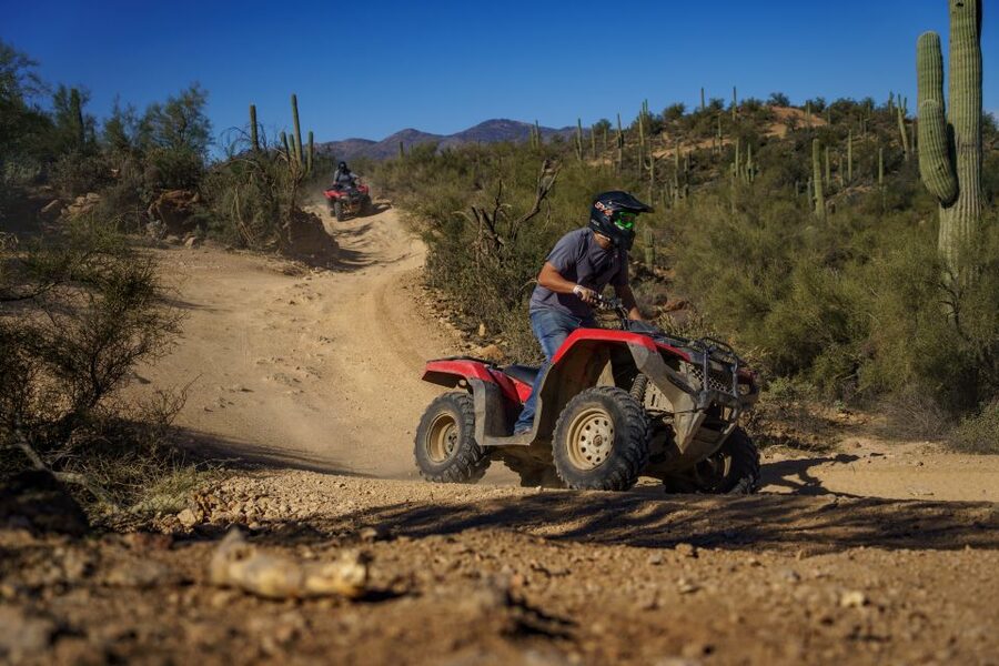 From Phoenix: Sonoran Desert Guided ATV Training - Riding the Sonoran Desert test course