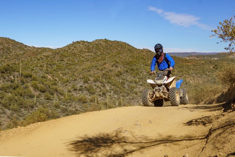 From Phoenix: Sonoran Desert Guided ATV Training - Starting with the safety briefing