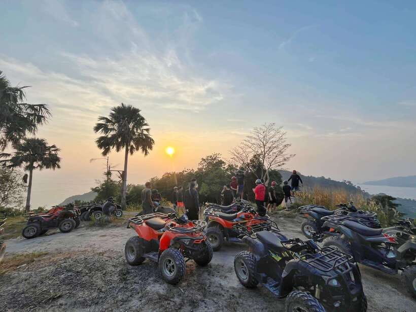 From Phuket: ATV Scenic Routes with Karon and Patong Views - Learning the ATV before the rough sections