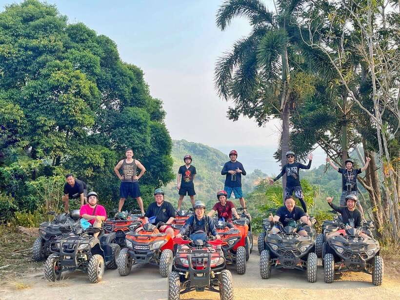 From Phuket: ATV Scenic Routes with Karon and Patong Views - What happens from hotel pickup to the first turn