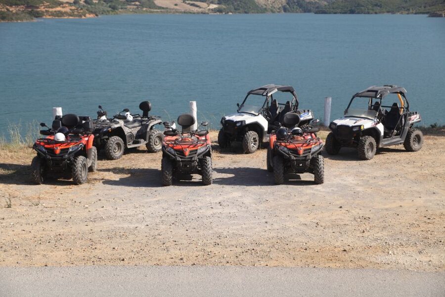 From Rethymno: Half-Day Off-Road Buggy Safari - Coffee above Potami Lake at Gidospito