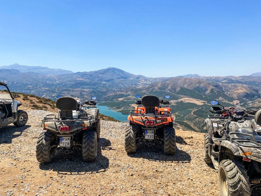 From Rethymno: Half-Day Quad Bike Safari - Prassies, snacks, and the final mountain views