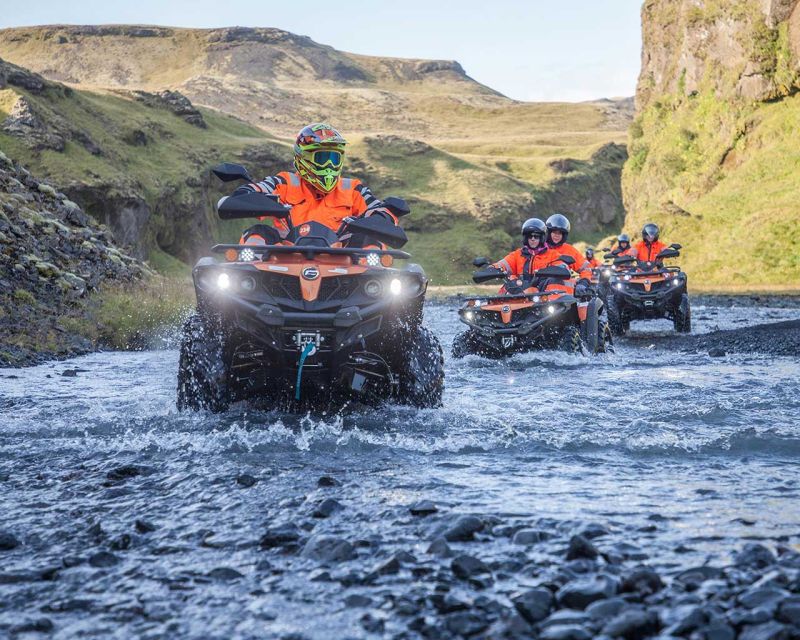From Reykjavik: South Coast, Plane Wreck, & Beach ATV Tour - Skógafoss: a powerful waterfall stop