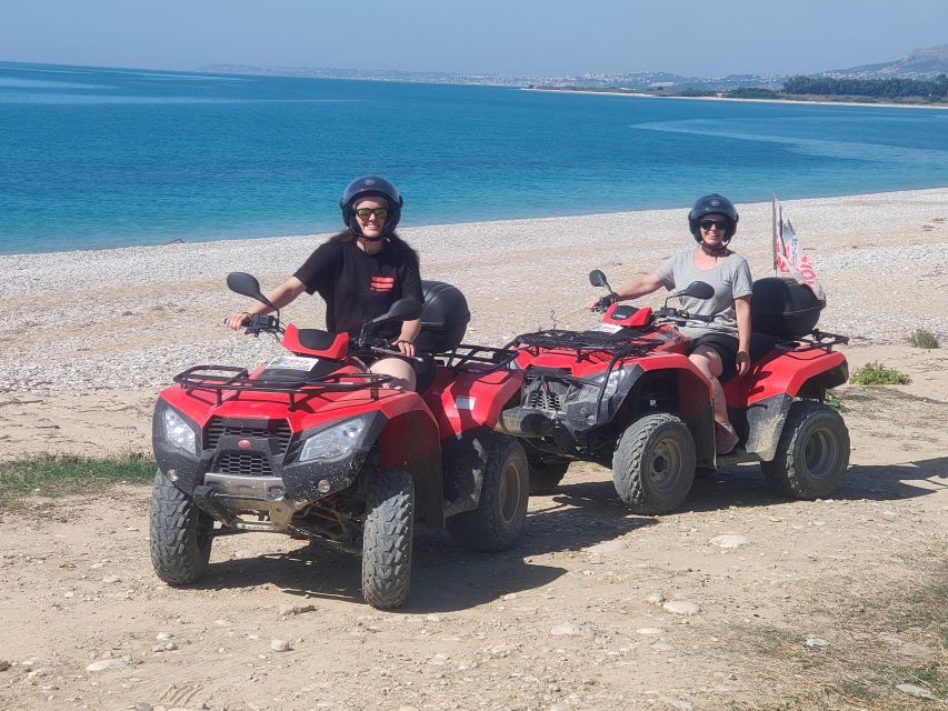 From Ribera: Quad Tour in the province of Agrigento - The first 30 minutes: safety before speed