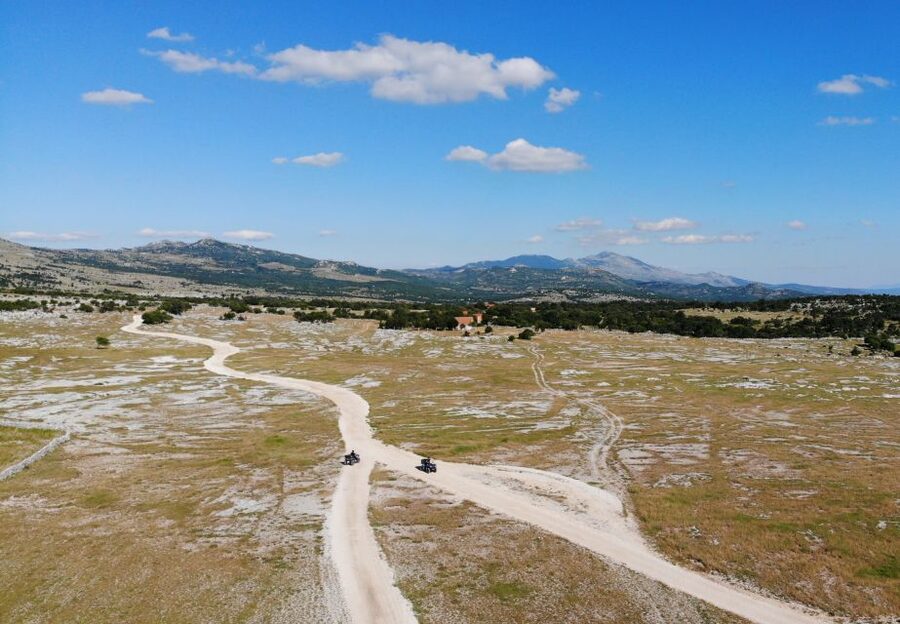 From Split: Dinara Nature Park Quad Adventure with Swimming - River water, waterfall stops, and the best summer break