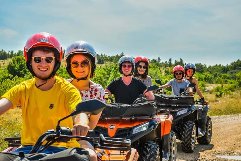 From Split: Full-Day Horse Riding & Quad Biking with Lunch - A private tavern lunch in Rumin