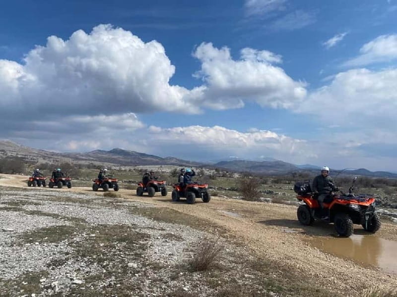 From Split: Off-Road Quad Safari Experience - Crystal-clear water along the Cetina River
