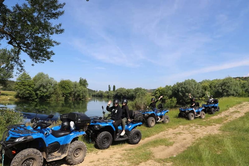 From Split: Three Rivers Quad Tour with Swimming and Lunch - Leaving Split for the Dalmatian hinterland