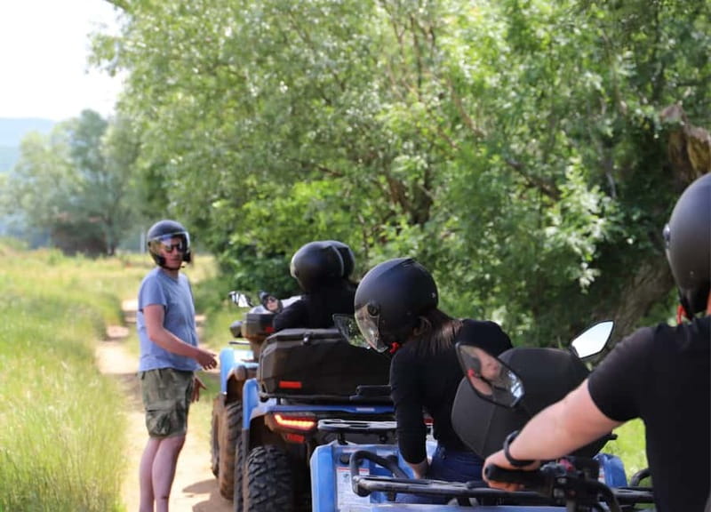 From Split: Three Rivers Quad Tour with Swimming and Lunch - Lunch beside the Cetina