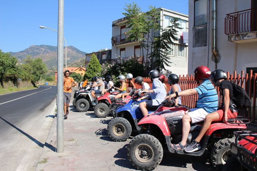 From Taormina: Off-Road ATV Tour Alcantara & Mount Etna - How much riding time do you get?