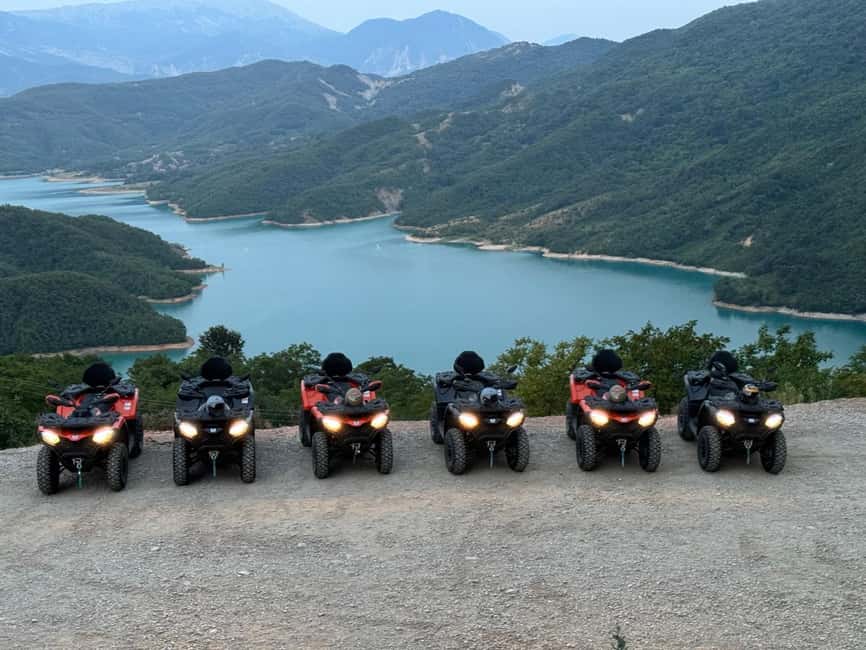 From Tirana : Bovilla Lake ATV/Quad Bike Tour - Quick reasons to choose this Bovilla Lake ATV tour