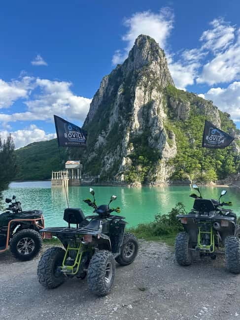 From Tirana: Bovilla Quad Highlights Tour - The 10-minute climb to the Gamti Mountain viewpoint