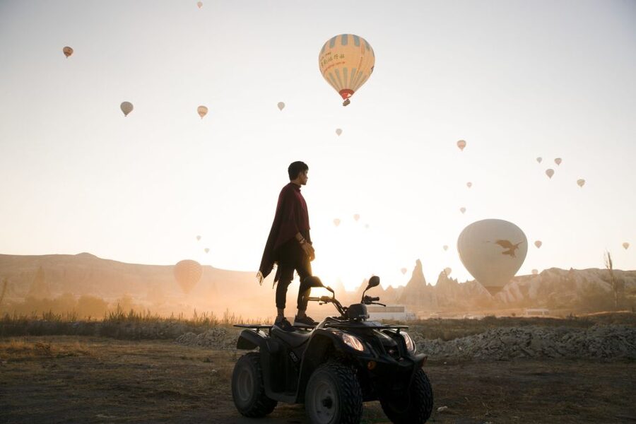 From Ürgüp/Göreme: Cappadocia Sunrise or Sunset Quad Tour - Pickup from Göreme or Ürgüp