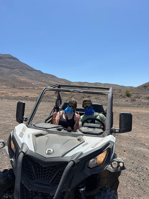 Fuerteventura: 4x4 buggy Can Am adventure east to west - Ugán Beach and the Atlantic Coast