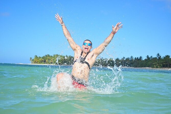Full Day ATV Experience and Booze Cruise with Open Bar - The open bar and natural pool