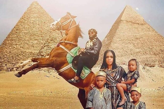 Full Day Tour to Giza with Camel & ATV Ride and Dinner Show - Photography around the Giza pyramids
