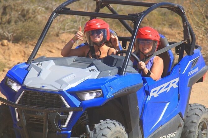 Fun Camel Ride and UTV COMBO with Tequila Tasting! - The UTV and ATV run through the desert