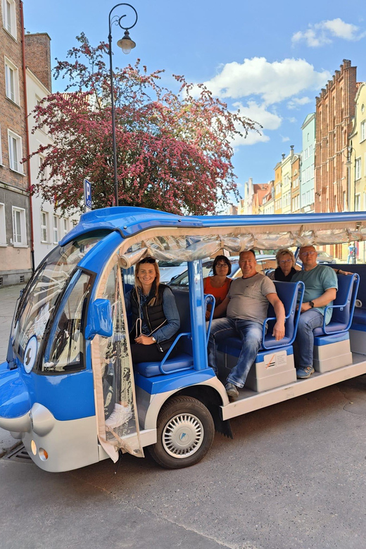 Gdansk: City Sightseeing Tour Eco Electric Buggy Golf Cart - Mariacka Street and the Motlawa waterfront