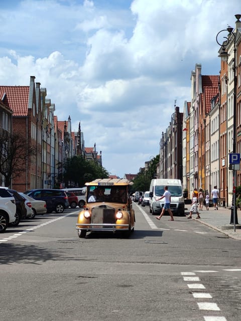 Gdansk: City Sightseeing Tour Eco Electric Buggy Golf Cart - The WWII story and Gdansk’s Westerplatte connection