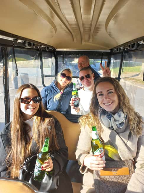 Gdansk: Top Unlimited Beer & Highlights Tour by Golf Buggy - Key points at a glance