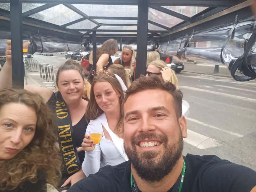 Gdansk: Top Unlimited Beer & Highlights Tour by Golf Buggy - Beer in the buggy: fun, simple, and informal