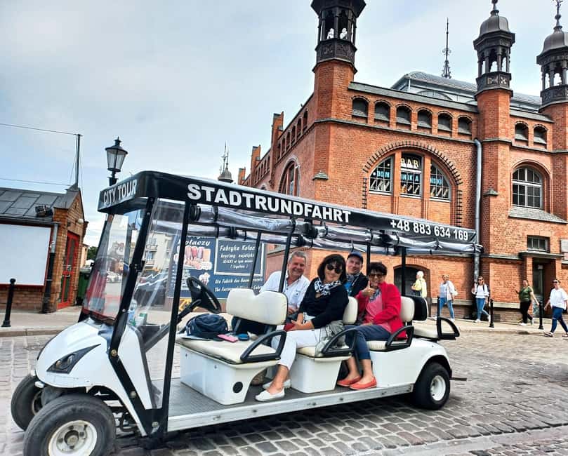 Gdansk: Top Unlimited Beer & Highlights Tour by Golf Buggy - Traffic, weather, and comfort