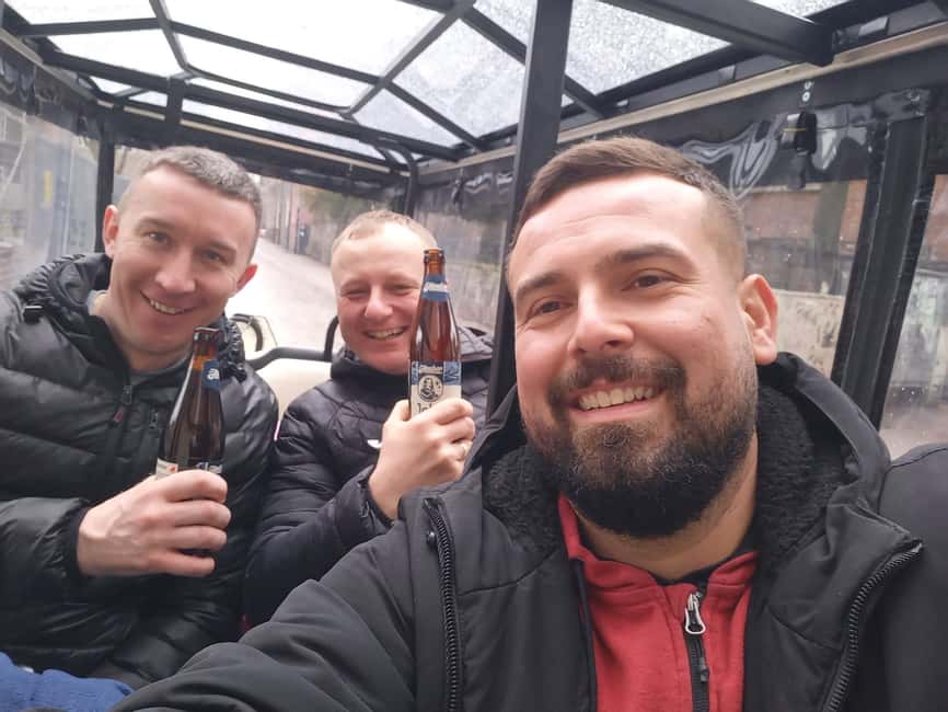 Gdansk: Top Unlimited Beer & Highlights Tour by Golf Buggy - Starting near Neptune’s Fountain