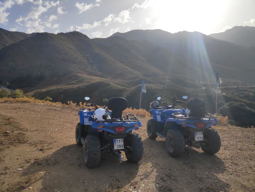 Georgioupolis Quad ATV Safari - Dirt tracks, small gorges, and mountain views
