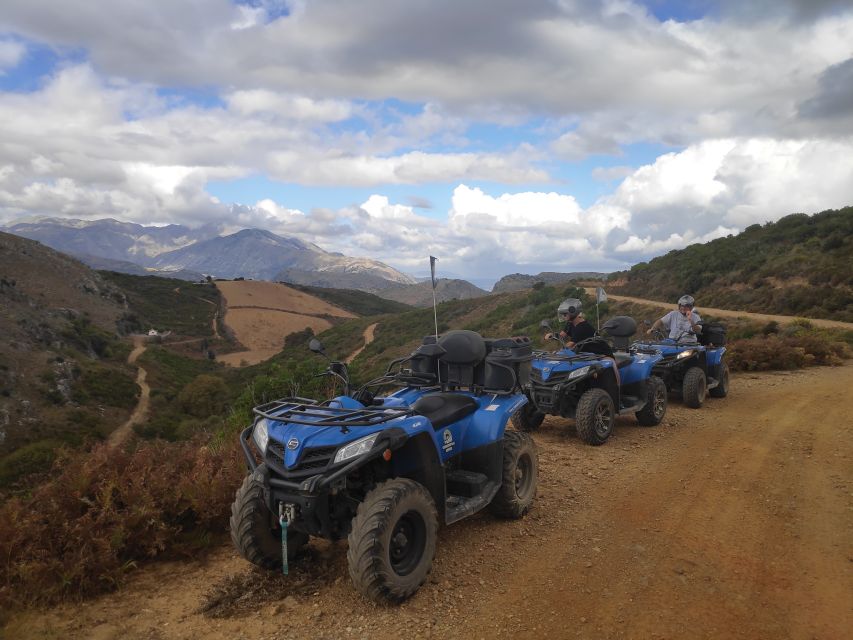 Georgioupolis Quad ATV Safari - Comparing a 200-year-old mill with modern production