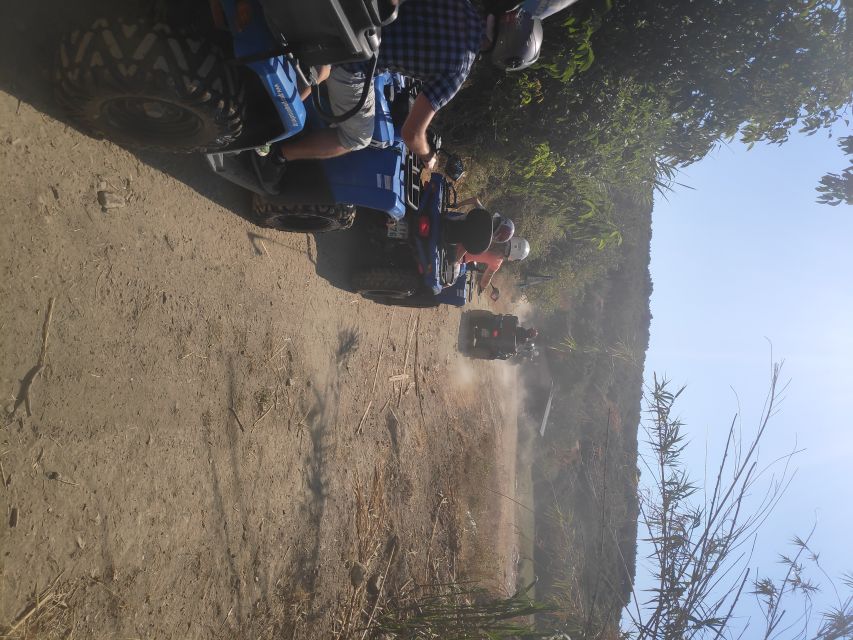 Georgioupolis Quad ATV Safari - The quad setup and what driving feels like