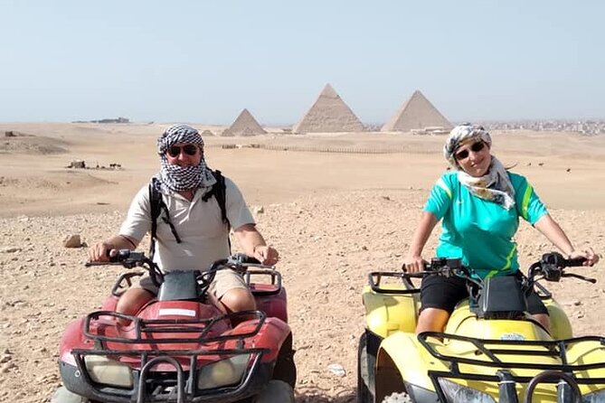 Giza pyramids and quad ATV bike one hour around Sahara desert in Giza - Is $20 good value?