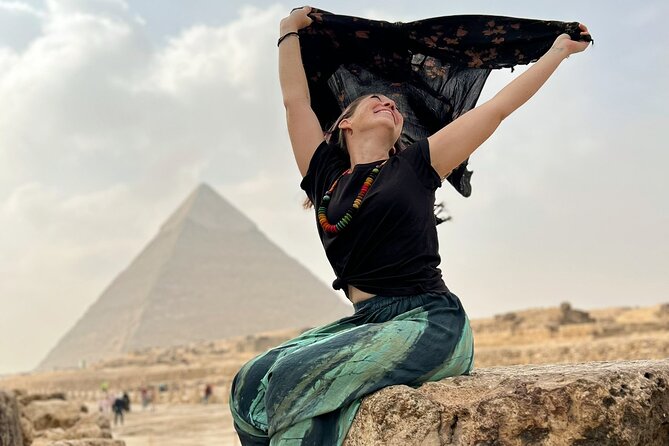 Giza Pyramids, Camel Ride, ATV Bike, Sobbing tour, Dinner Cruise - One hour on an ATV near the pyramids