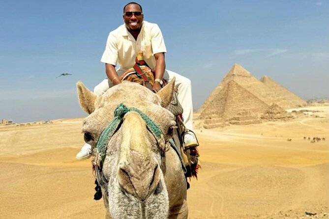 Giza Pyramids, Camel ride, Shopping with ATV Quad bike - Hotel pickup makes Cairo easier