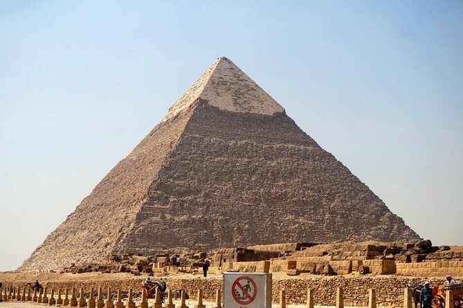 Giza Pyramids, Camel ride, Shopping with ATV Quad bike - The Sphinx adds the story behind the stone
