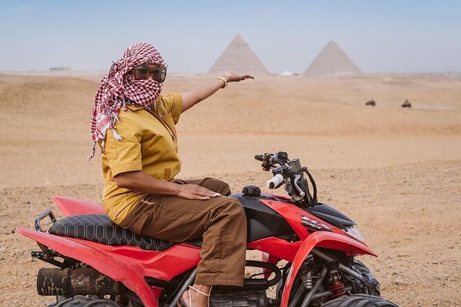 Giza pyramids,Sphinx,ATV bike,Camel ride,Dinner cruise& shopping - Who will enjoy this Cairo day most
