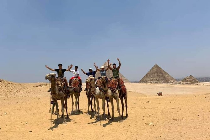Giza Pyramids, Sphinx, camel, Atv, dinner cruise, shopping - Khufu, the Great Pyramid, and the scale of Giza