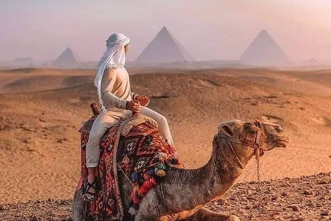 Giza Pyramids, Sphinx, camel, Atv, dinner cruise, shopping - What the price covers at $75
