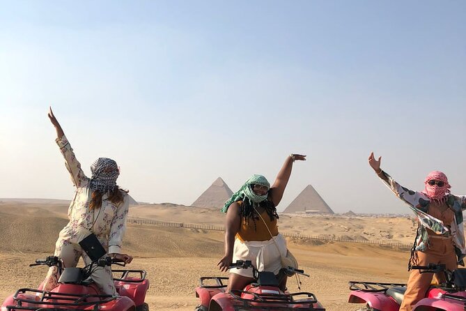 Giza Pyramids, Sphinx ,Camel Ride, ATV Quad Bike Private Excursion - Private transport and hotel pickup details