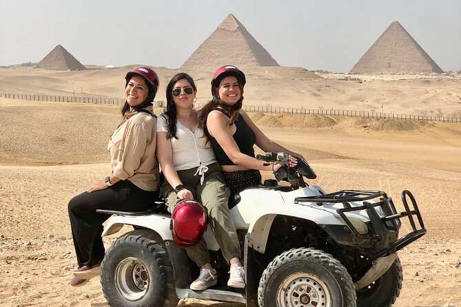 Giza pyramids ,sphinx ,quad bike &camel ride Private Excursion - Local bazaars and the optional lunch stop