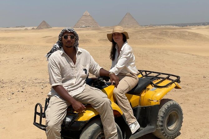 Giza pyramids ,sphinx ,quad bike &camel ride Private Excursion - Seeing the pyramids without wasting the morning