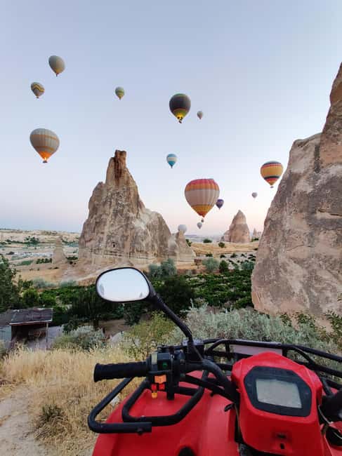 Goreme: ATV Sunset or Daytime Tour - Mushroom Valley and the first stretch through the rock country