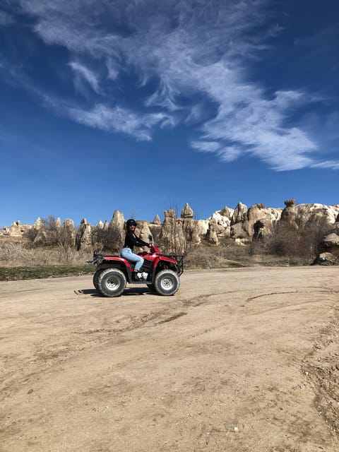 Göreme: Cappadocia Sunset ATV Tour - Red and Rose Valleys bring the best views