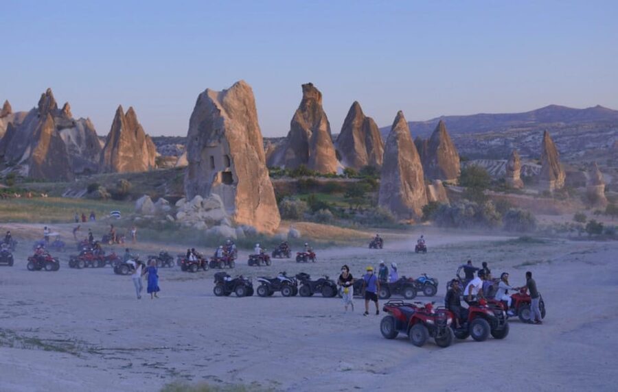 Göreme: Cappadocia Sunset ATV Tour - Kızılçukur Valley at sunset