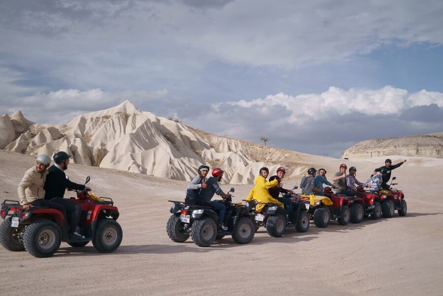Göreme: Quad Safari through the Sword, Love & Rose Valleys - Rose Valley, Love Valley, and the two-hour route