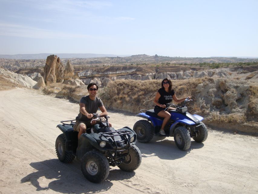 Göreme: Quad Safari through the Sword, Love & Rose Valleys - Dust, clothing, and the return to the hotel